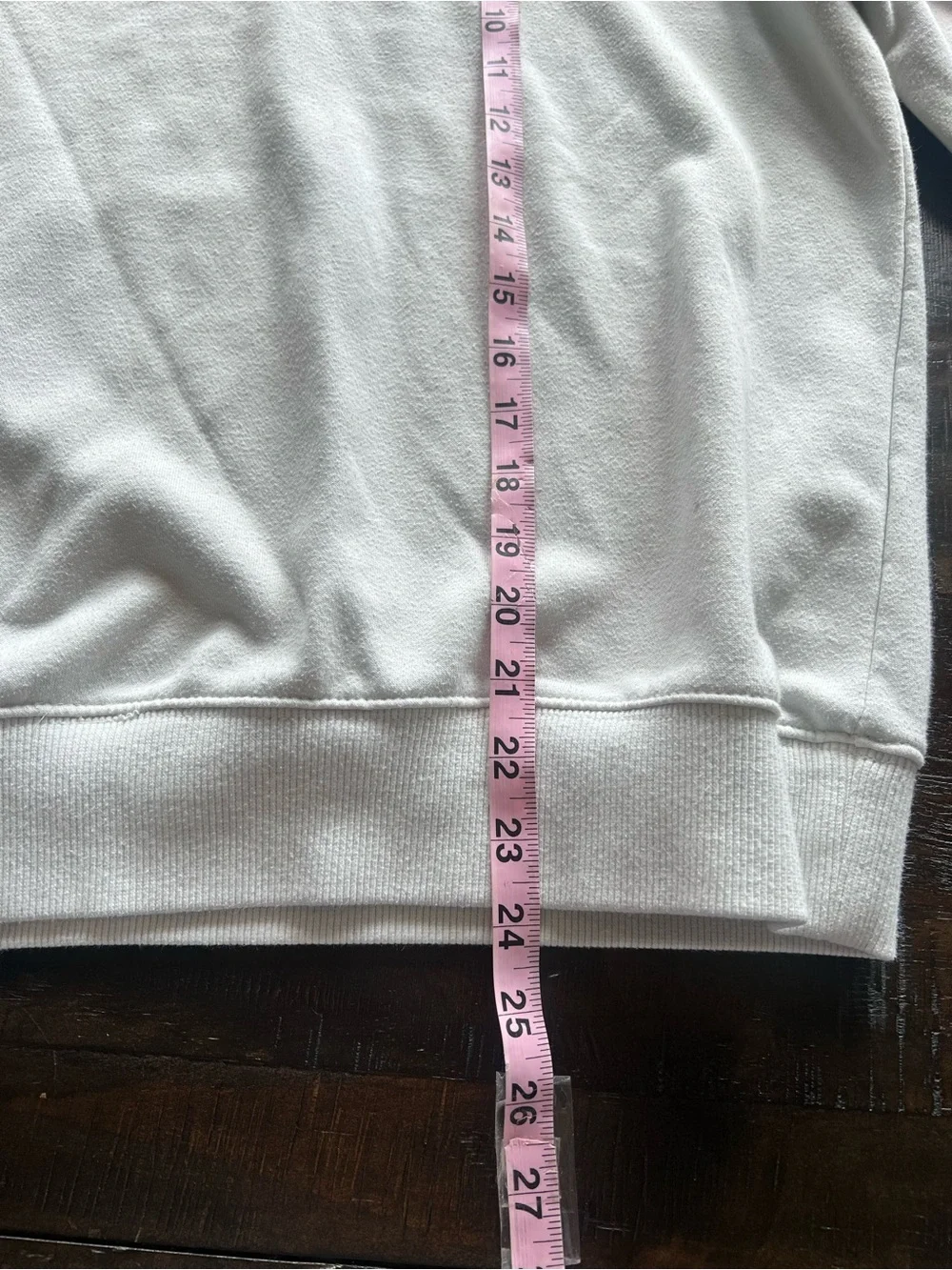 Wrangler Ladies Retro Size Medium Vintage White Vintage Crew Sweater sweatshirt - Picture 6 of 7